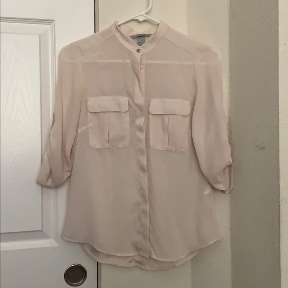 Light pink blouse
